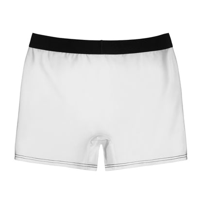 RNR Logo Men’s Boxer Briefs — White All-Over Print Comfort