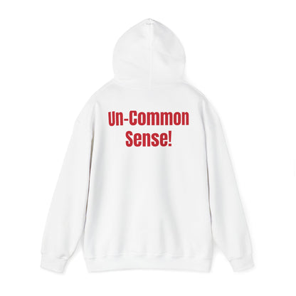 Unisex Heavy Blend™ Hooded Sweatshirt - Un-Common Sense Statement Hoodie for Comfort & Style