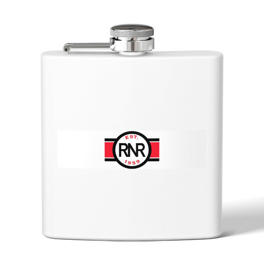 Stainless Steel Flask — RNR Vintage Logo 6oz Hip Flask