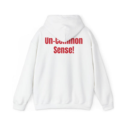 Unisex Heavy Blend™ Hooded Sweatshirt - Un-Common Sense Statement Hoodie for Comfort & Style